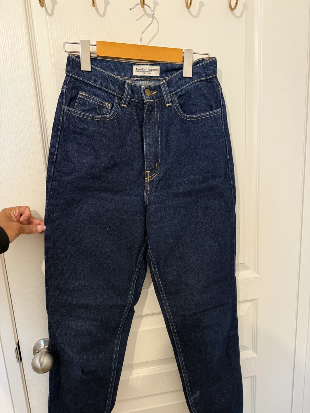 American Apparel Dark Wash Jeans - photo 3