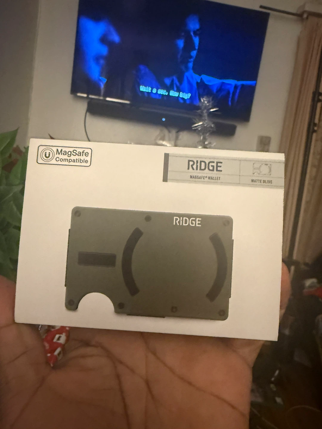 Ridge MagSafe Wallet - Matte Olive - photo 2