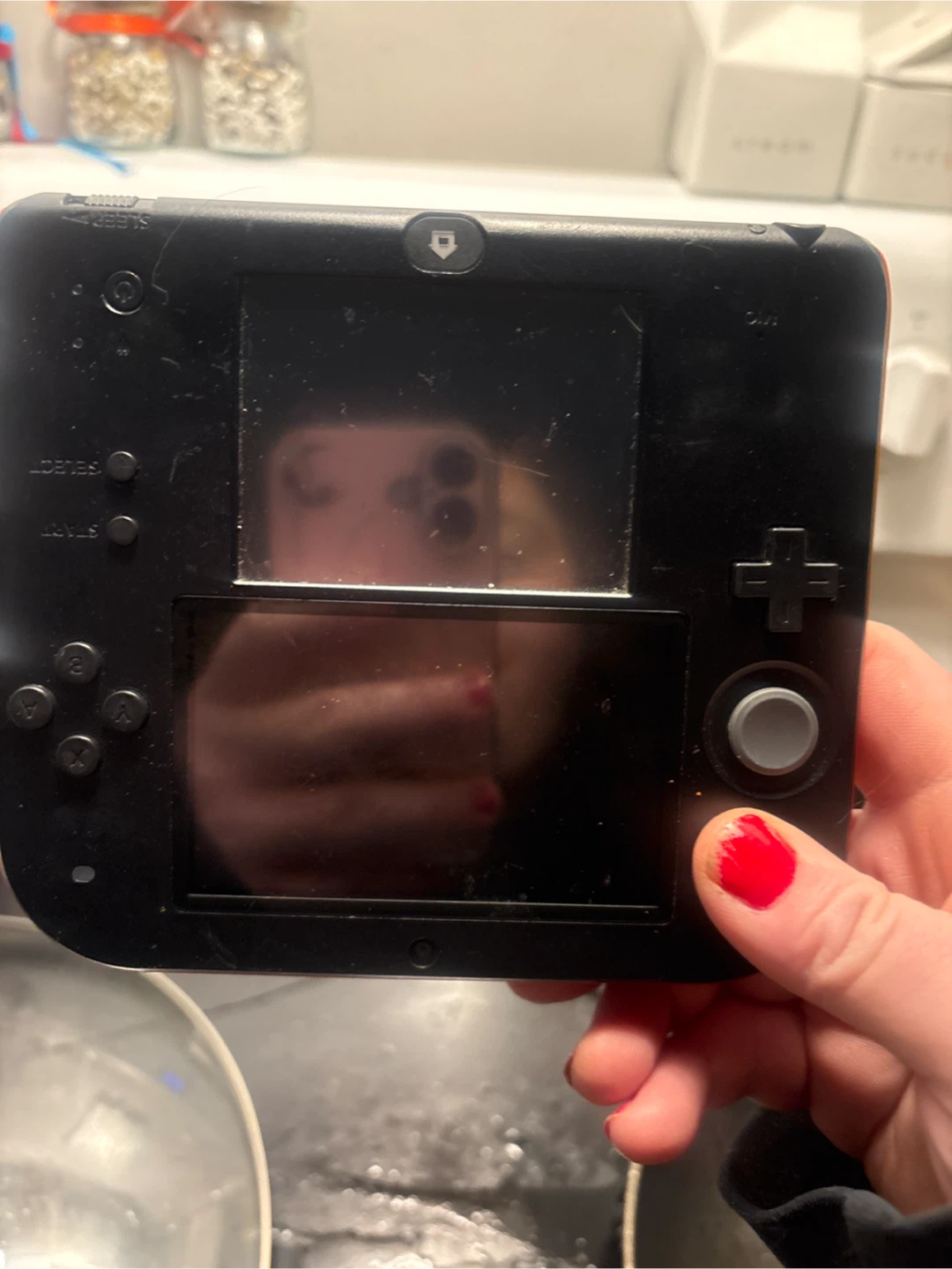 Nintendo 2DS Black and Red