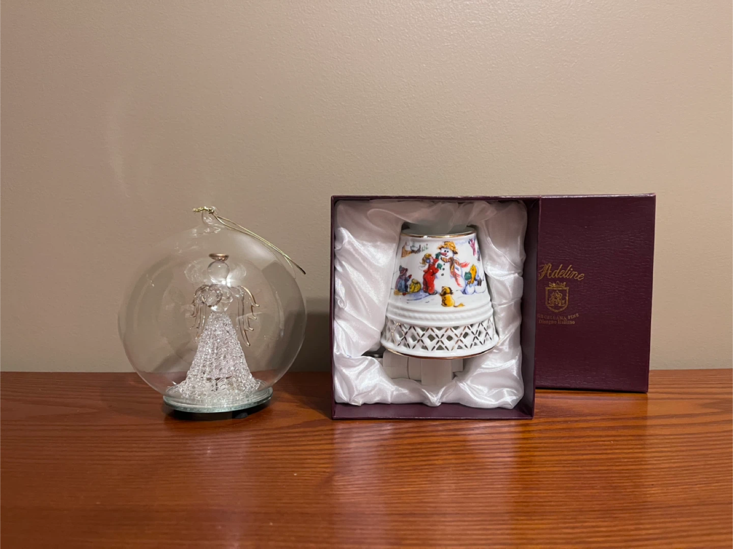 COLOUR CHANGING ORNAMENT & NIGHT LIGHT
