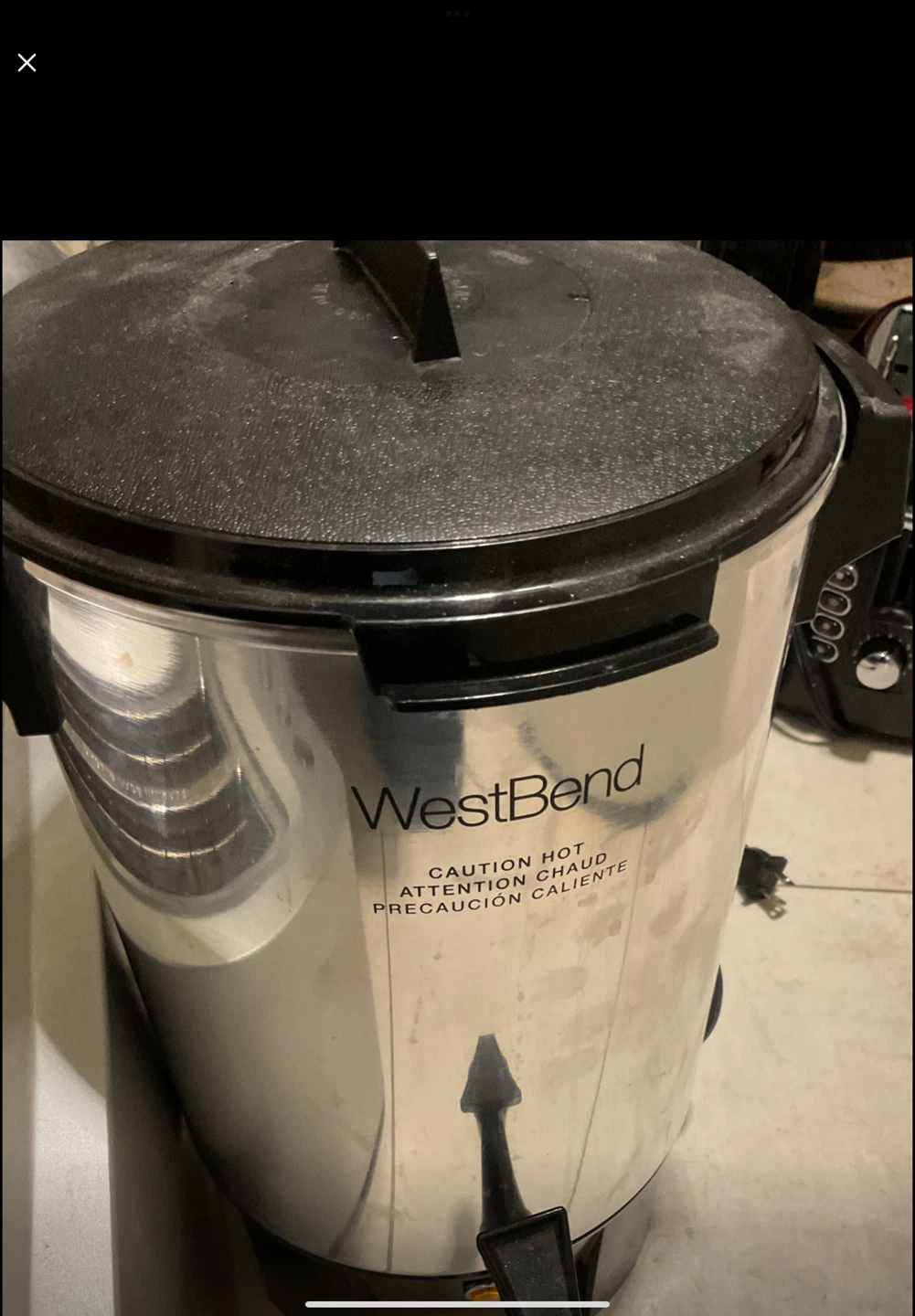 West Bend Coffee Urn & Cuisinart Toaster - photo 3