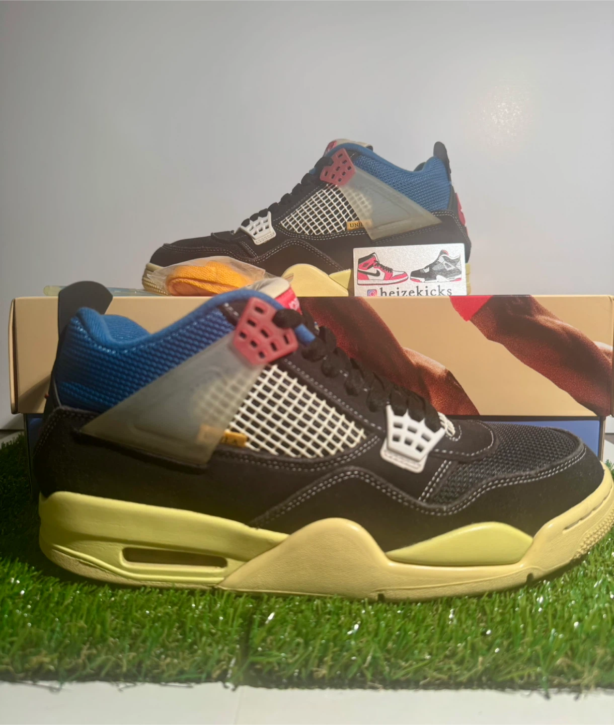 Jordan 4 Union Off Noir size 10