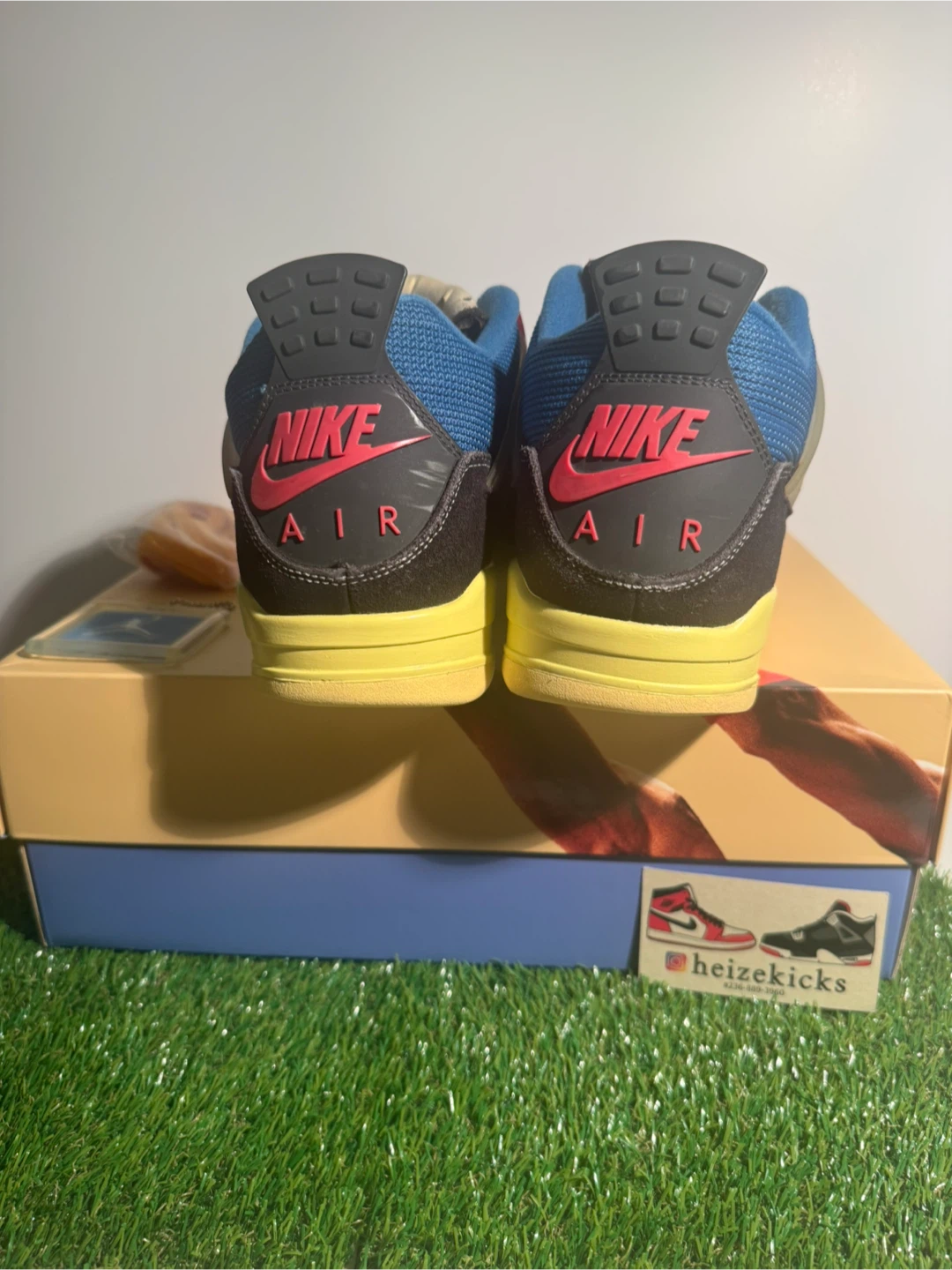 Jordan 4 Union Off Noir size 10 - photo 4