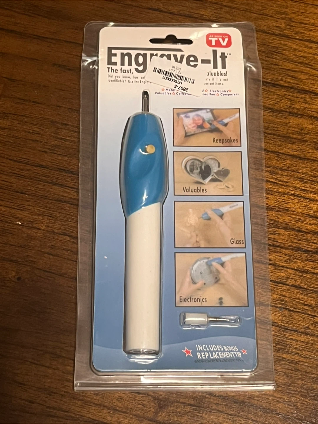 BNIB Engrave-It Engraving Pen – Bonus Tip