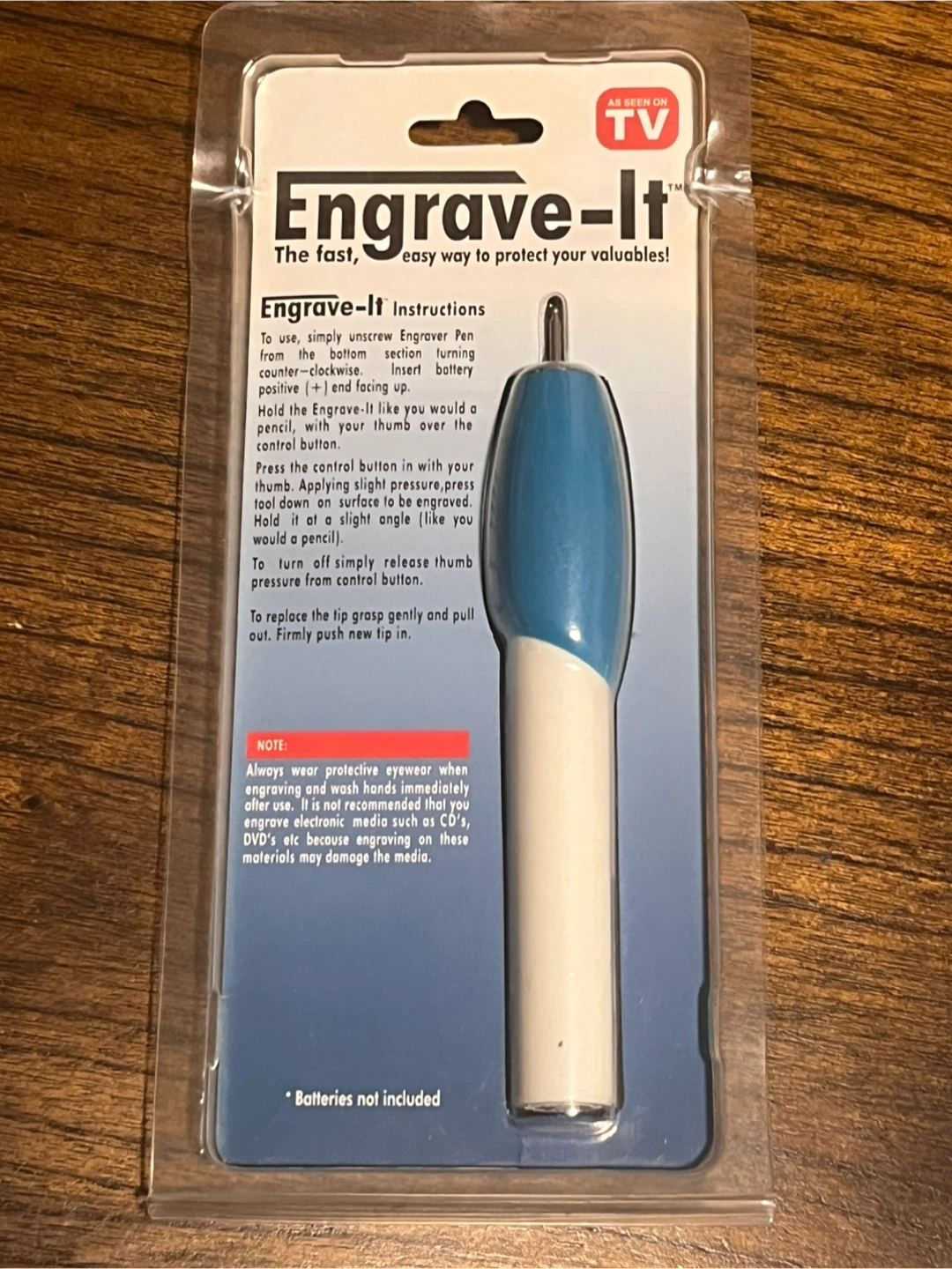 BNIB Engrave-It Engraving Pen – Bonus Tip - photo 2