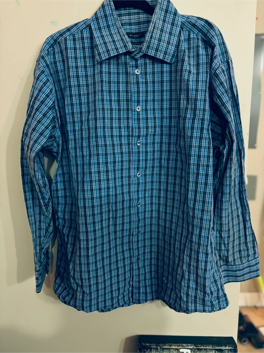 Burberry London Plaid Shirt - XL