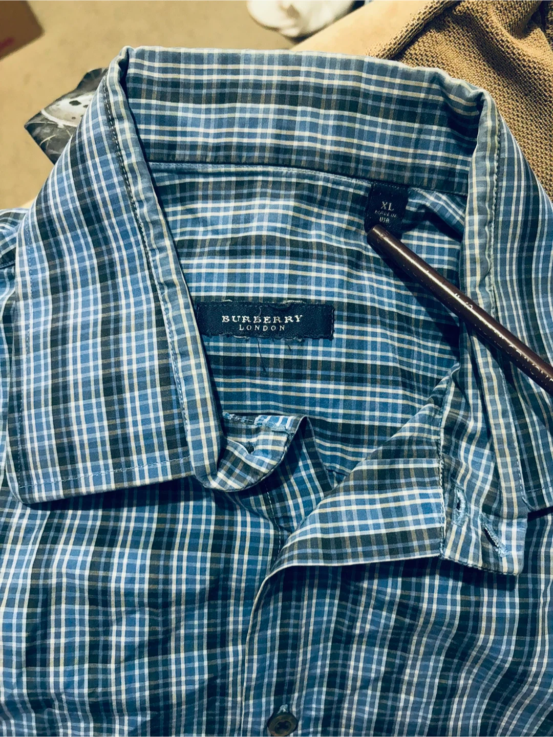 Burberry London Plaid Shirt - XL - photo 3