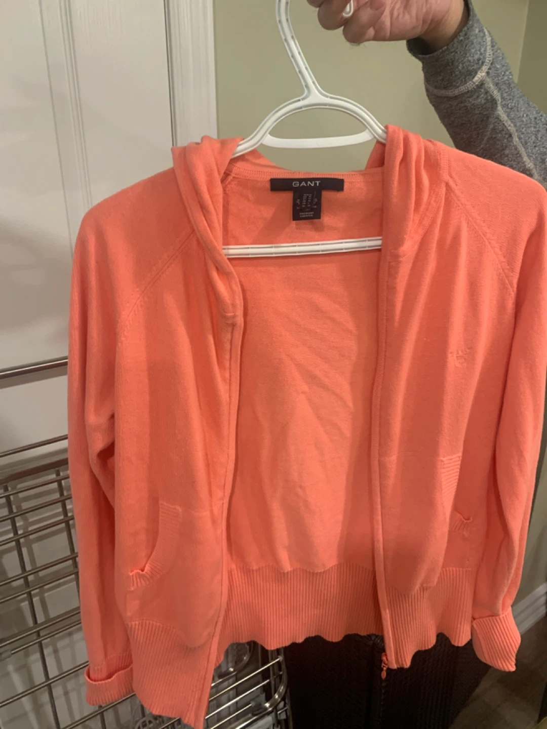 Gant Orange Cardigan - Size M