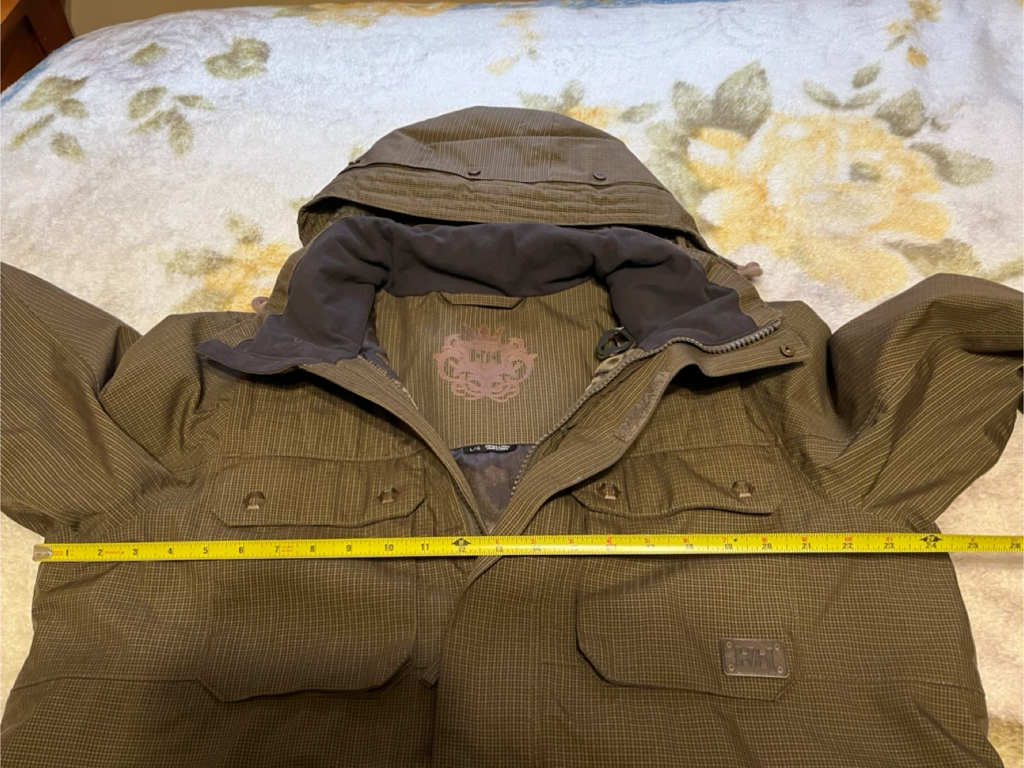 MEN’s HELLY HANSEN KHAKI JACKET (Size Large) - photo 3