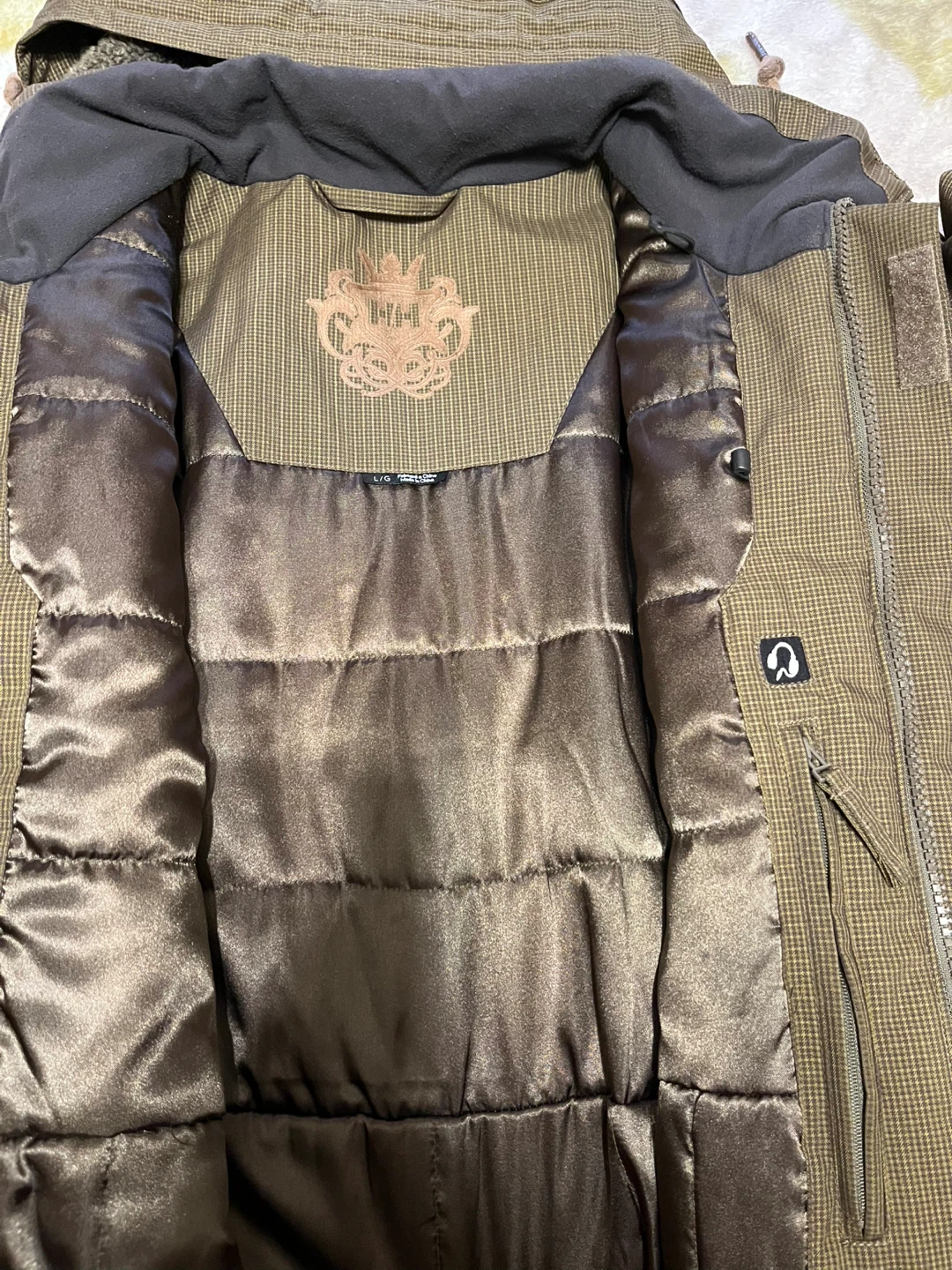 MEN’s HELLY HANSEN KHAKI JACKET (Size Large) - photo 5