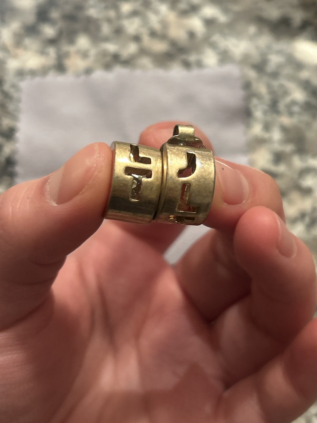 Gold Tone Hoop Earrings - photo 3