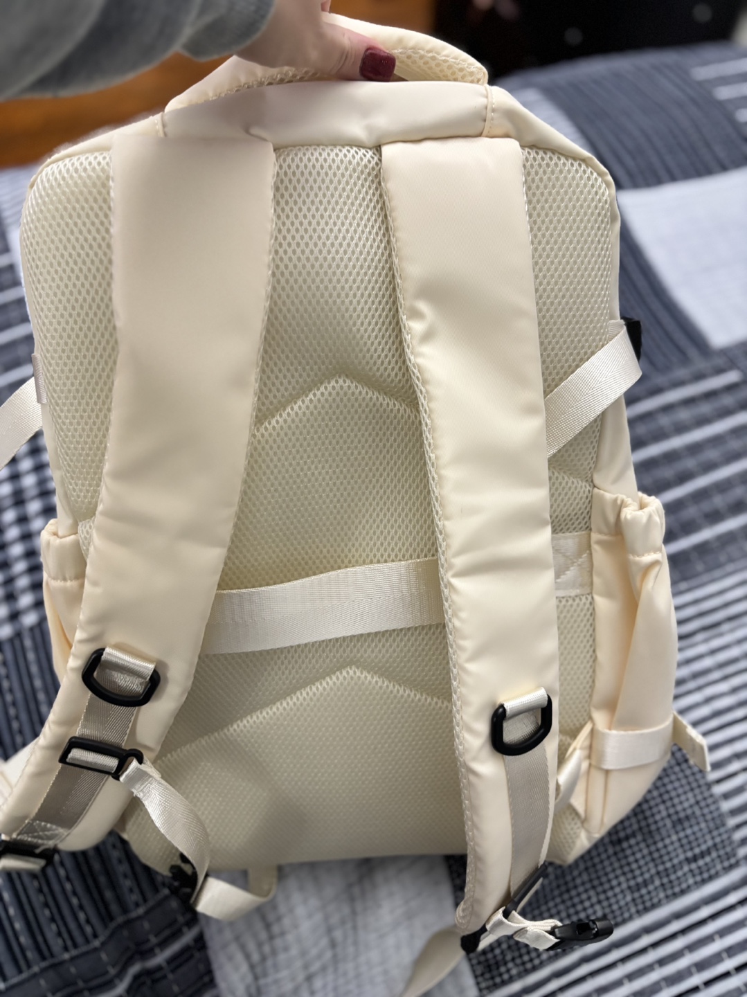 Brand New Vacuum Compression Backpack - Beige - photo 5