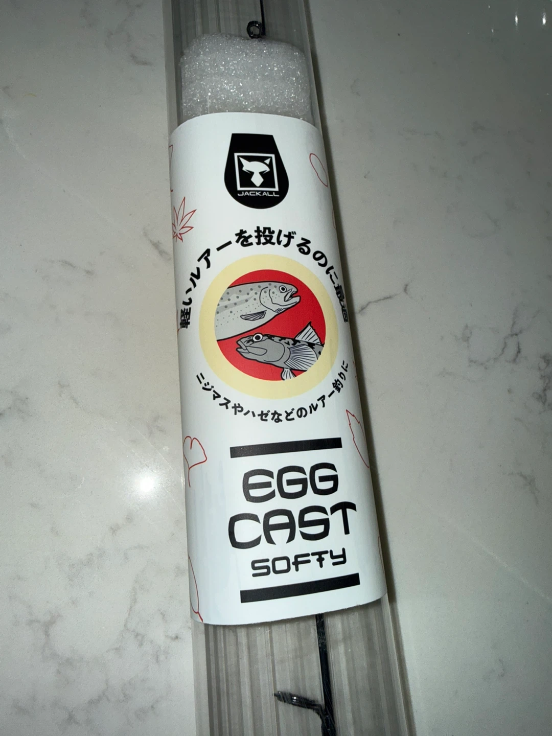 Brand new Jackall Egg Cast Softy 120 Fishing Rod