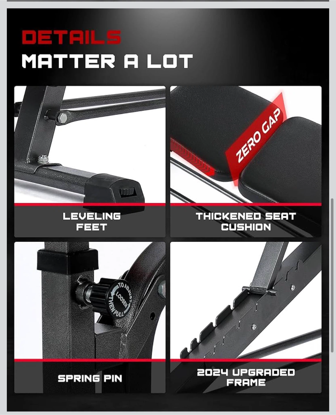 HVO 4-in-1 Adjustable Weight Bench - photo 5