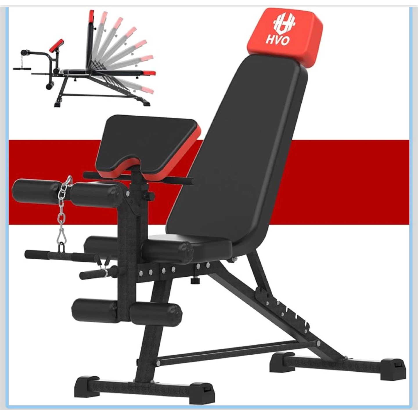HVO 4-in-1 Adjustable Weight Bench