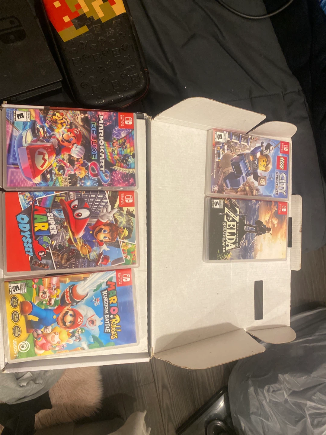 Nintendo Switch with Games & Accessories - photo 2