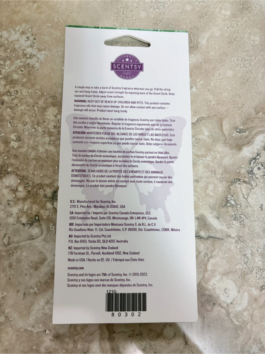 Scentsy Scent Circle - Peace (Lily) Be With You - photo 2