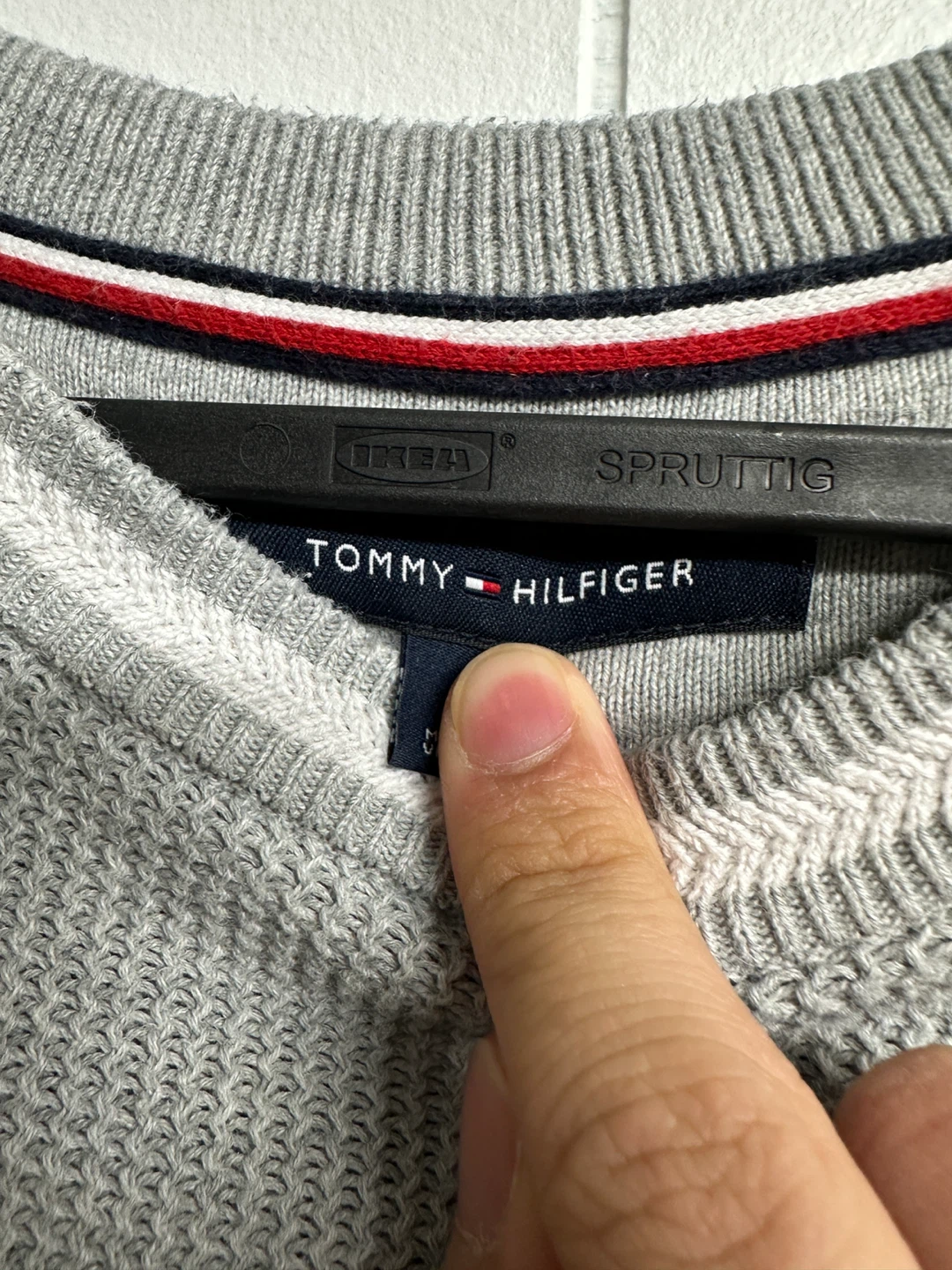 Tommy Hilfiger Grey Sweater - Size L - photo 3