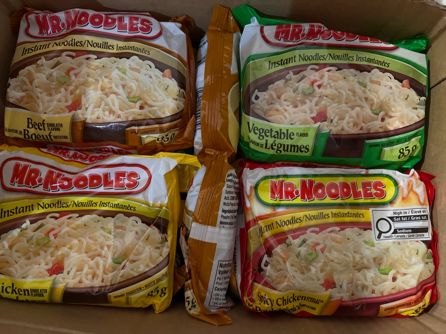 Mr. Noodles Instant Noodles Variety Pack