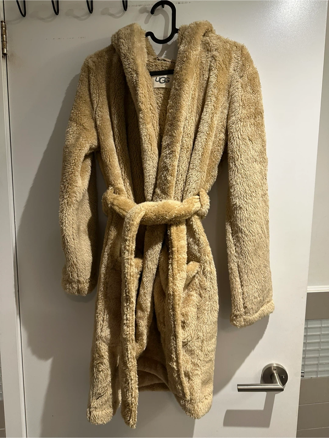 UGG Aart Plush Fleece Hooded Robe