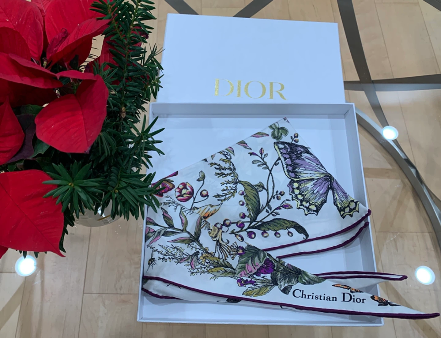 Christian Dior Silk Scarf