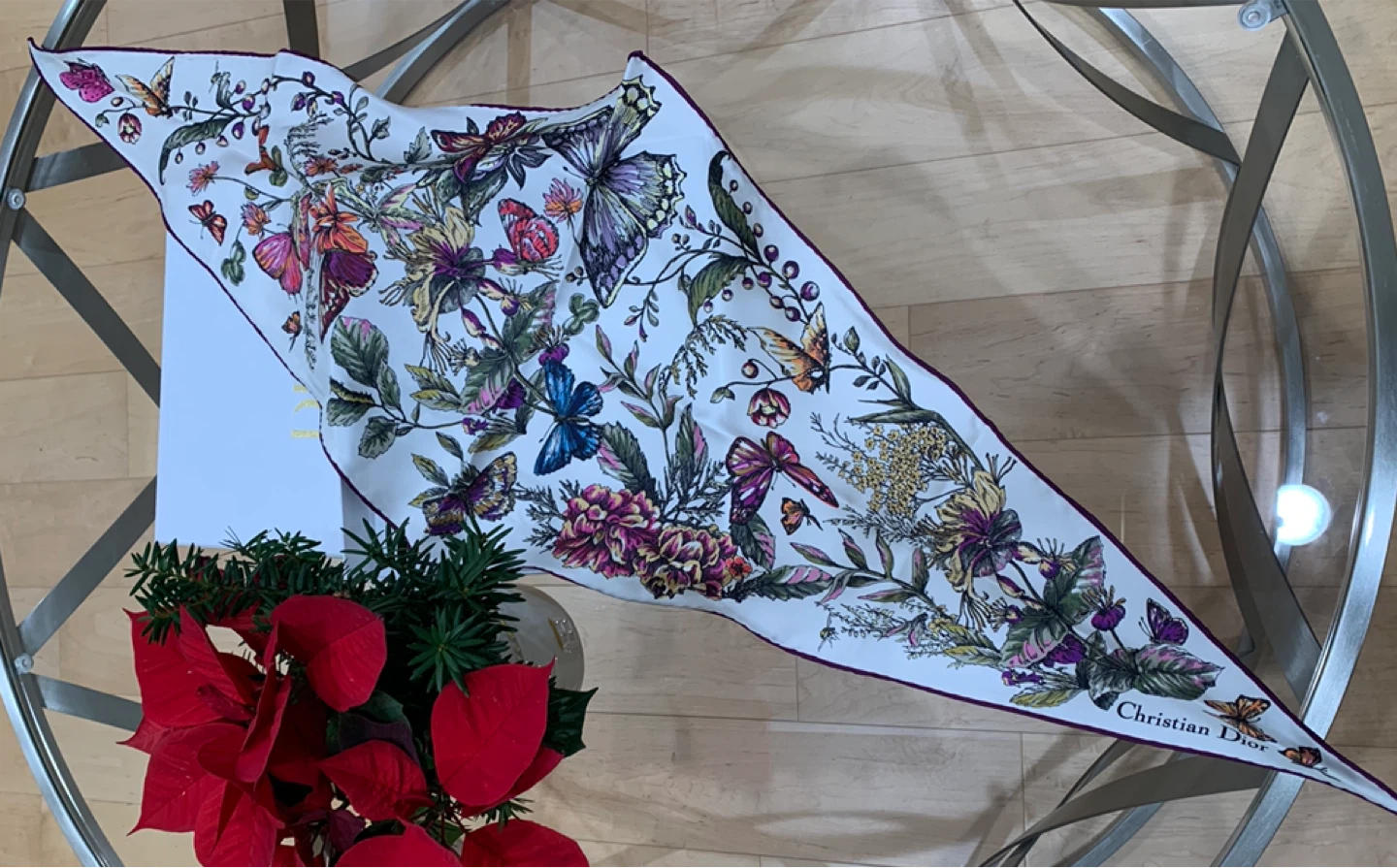 Christian Dior Silk Scarf - photo 2