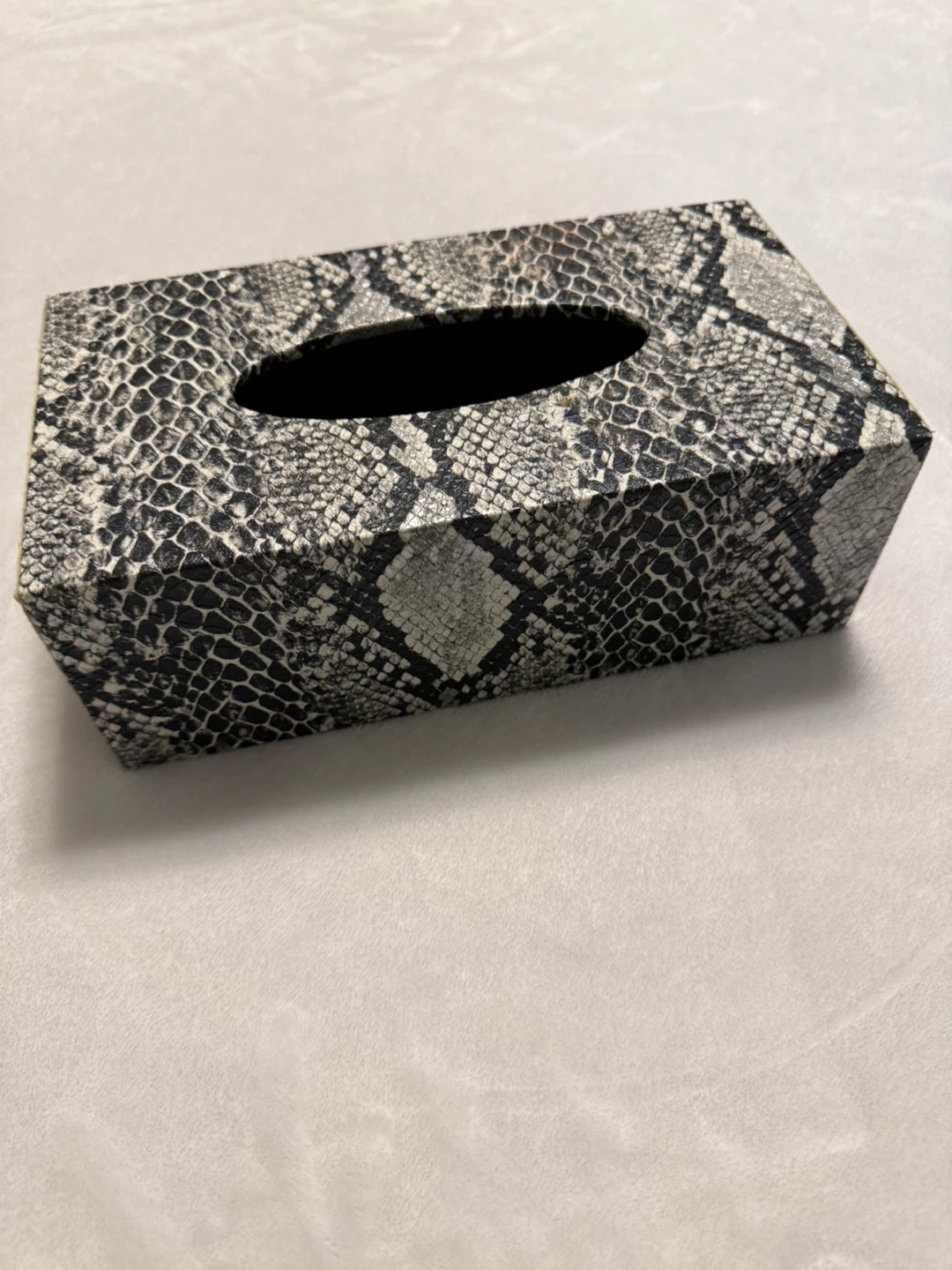 Snakeskin Tissue Box Cover
