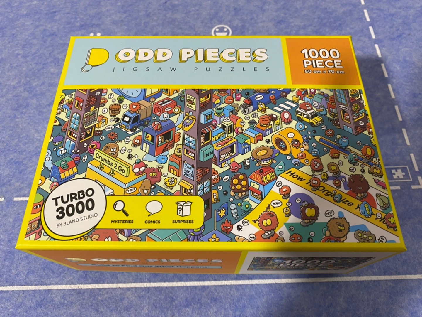 Odd Pieces Jigsaw Puzzle - Turbo 3000 - 1000 Piece