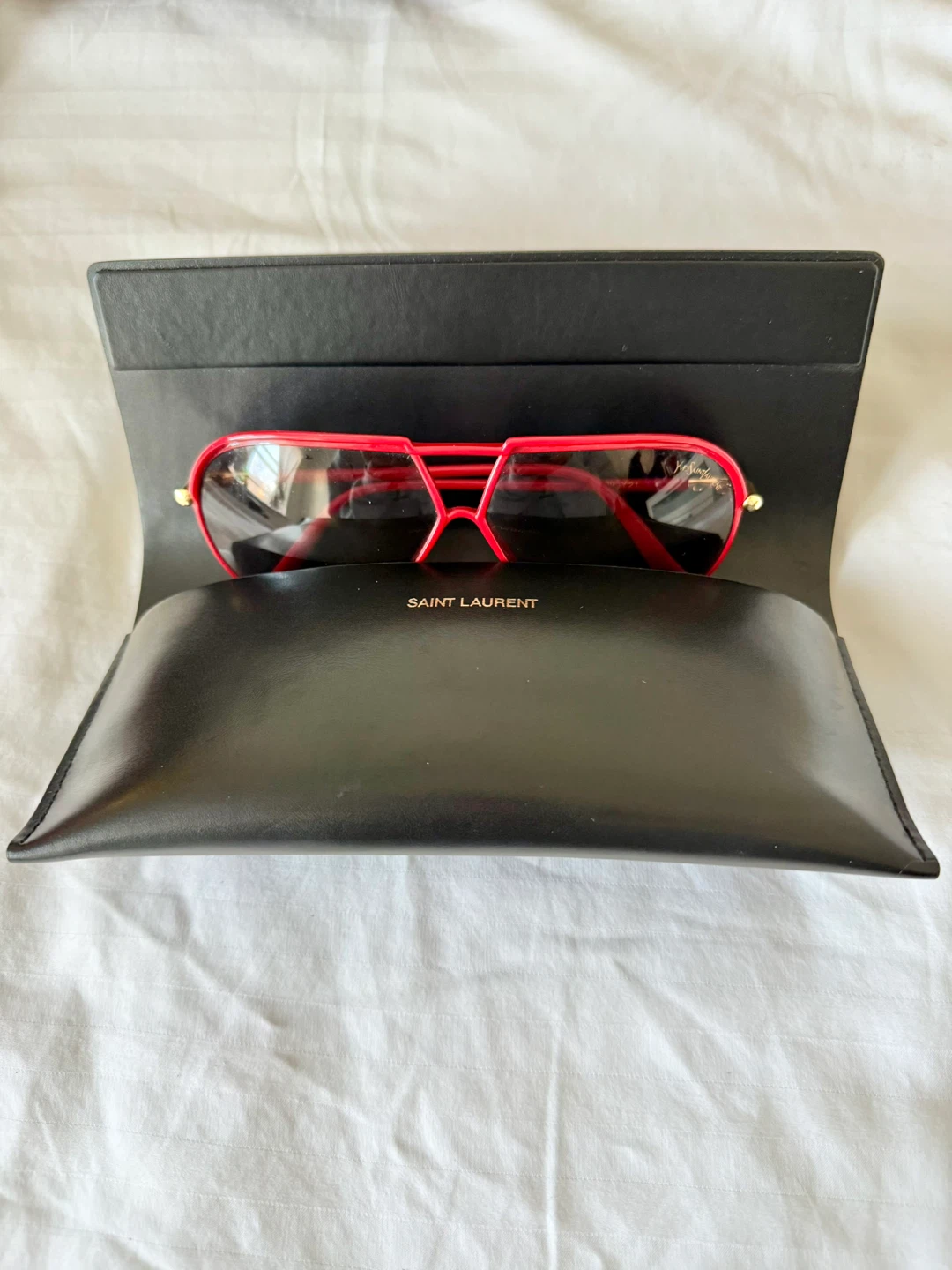 Saint Laurent Sunglasses Red - photo 5