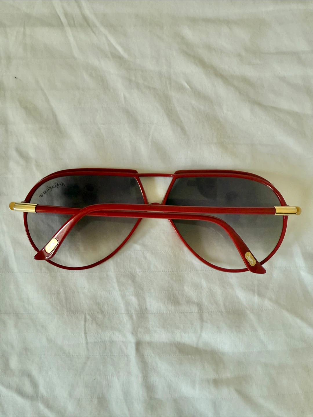 Saint Laurent Sunglasses Red - photo 2