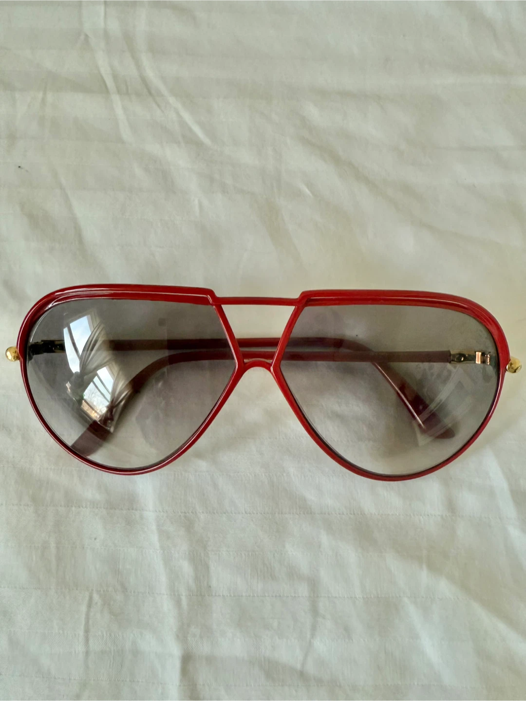 Saint Laurent Sunglasses Red