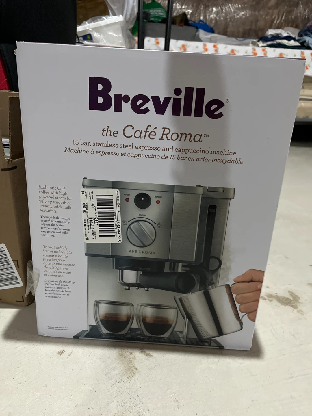 Breville the Café Roma Espresso Machine - Like New! - photo 2