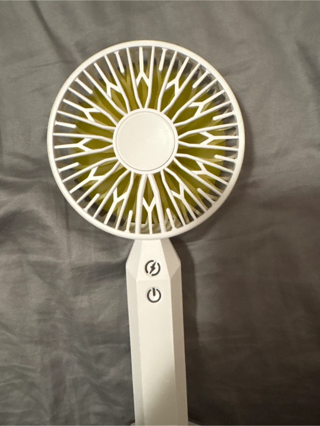 Portable Handheld Fan - White - photo 3
