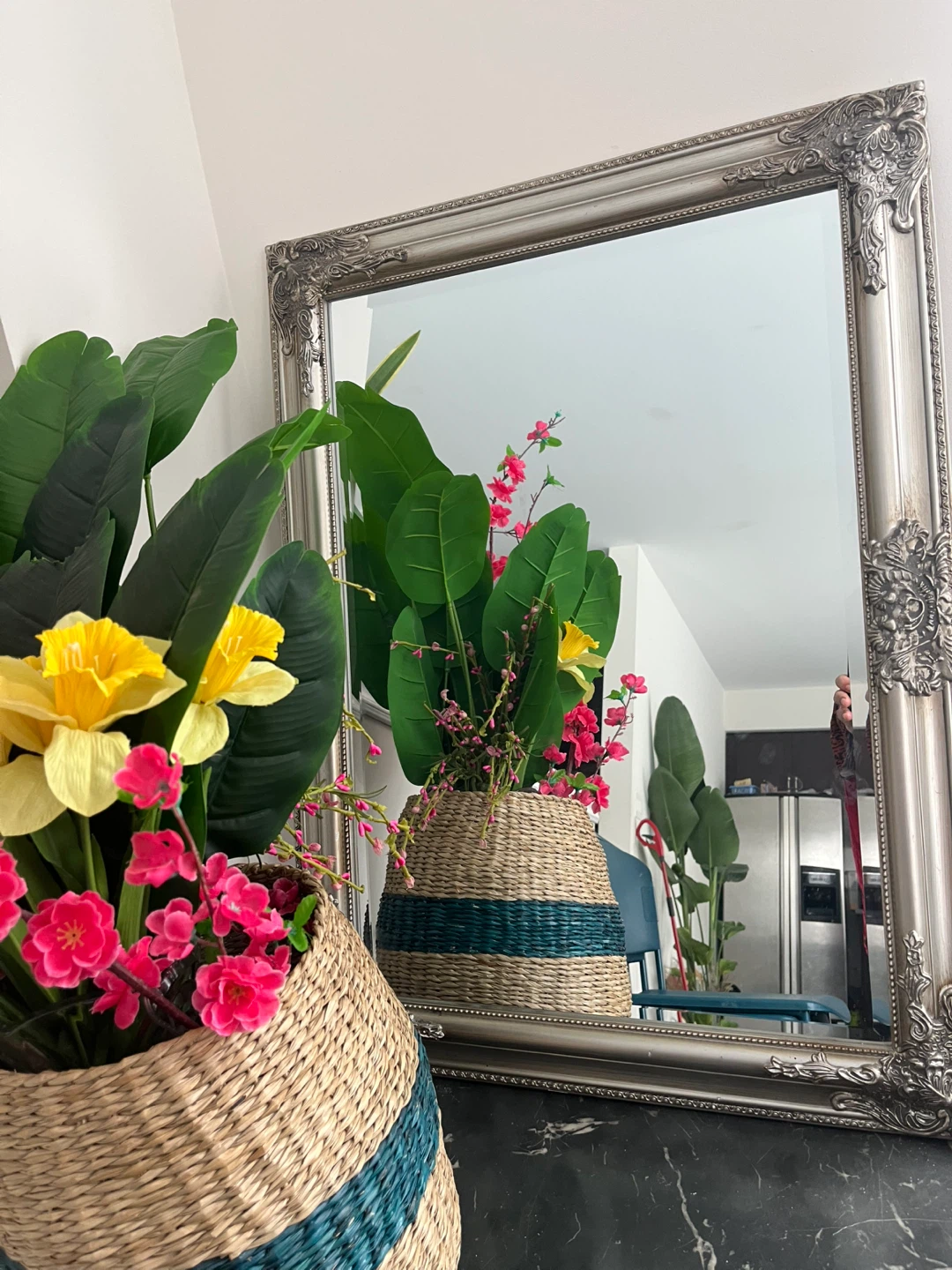 Antique Framed Mirror 60x80cm