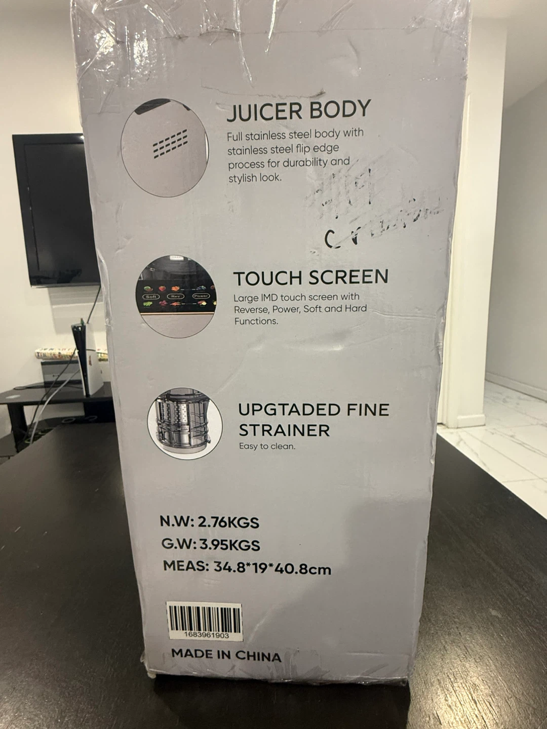 Whall Pro Slow Juicer ZM1903M - Like New! - photo 4