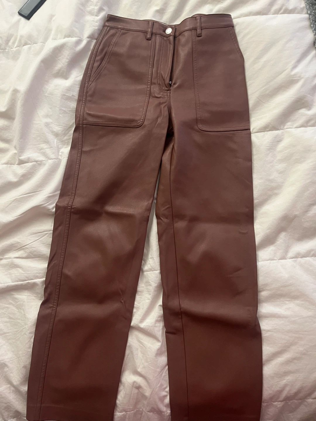 Wilfred Free Vegan Leather Pants - Size 2