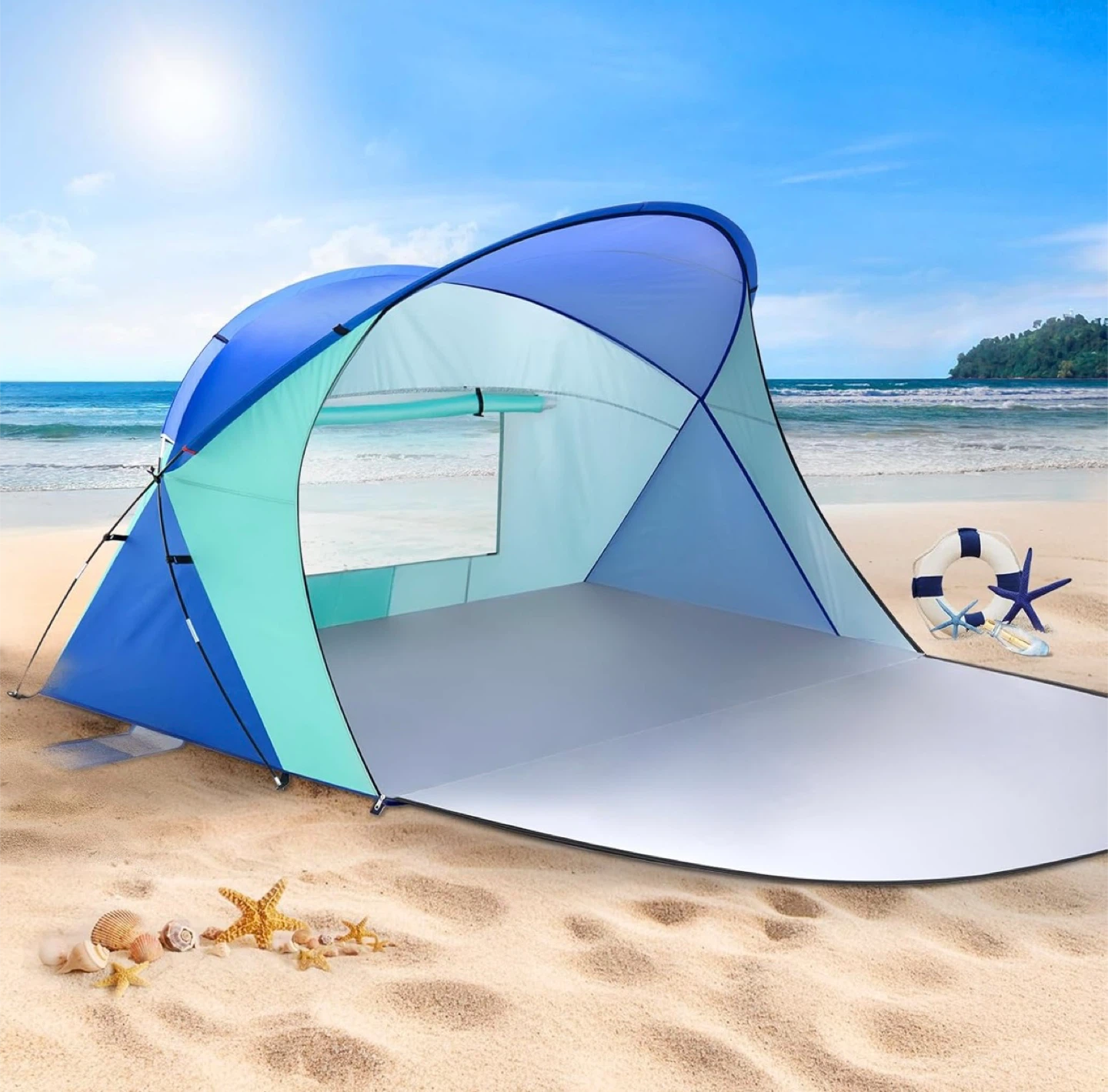 Beach tent / sun shelter