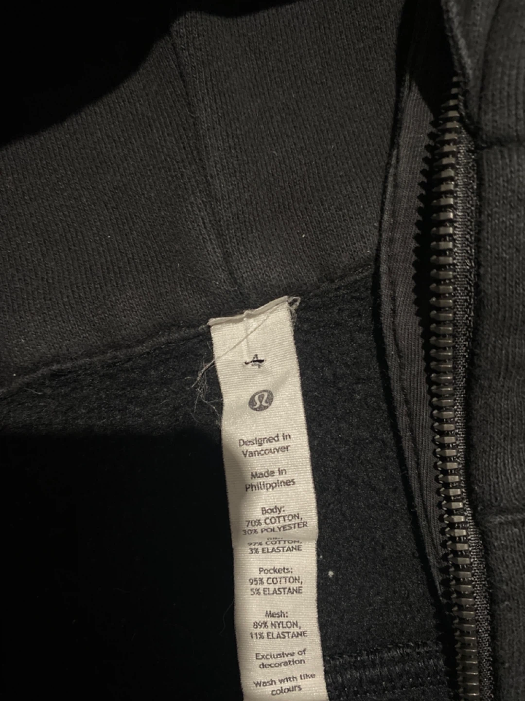 Lululemon Scuba Hoodie Black Size 4 - photo 4