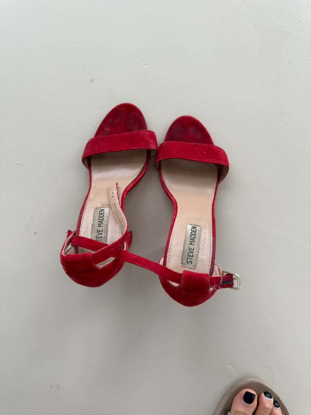 Steve Madden Red Heels Size 8
