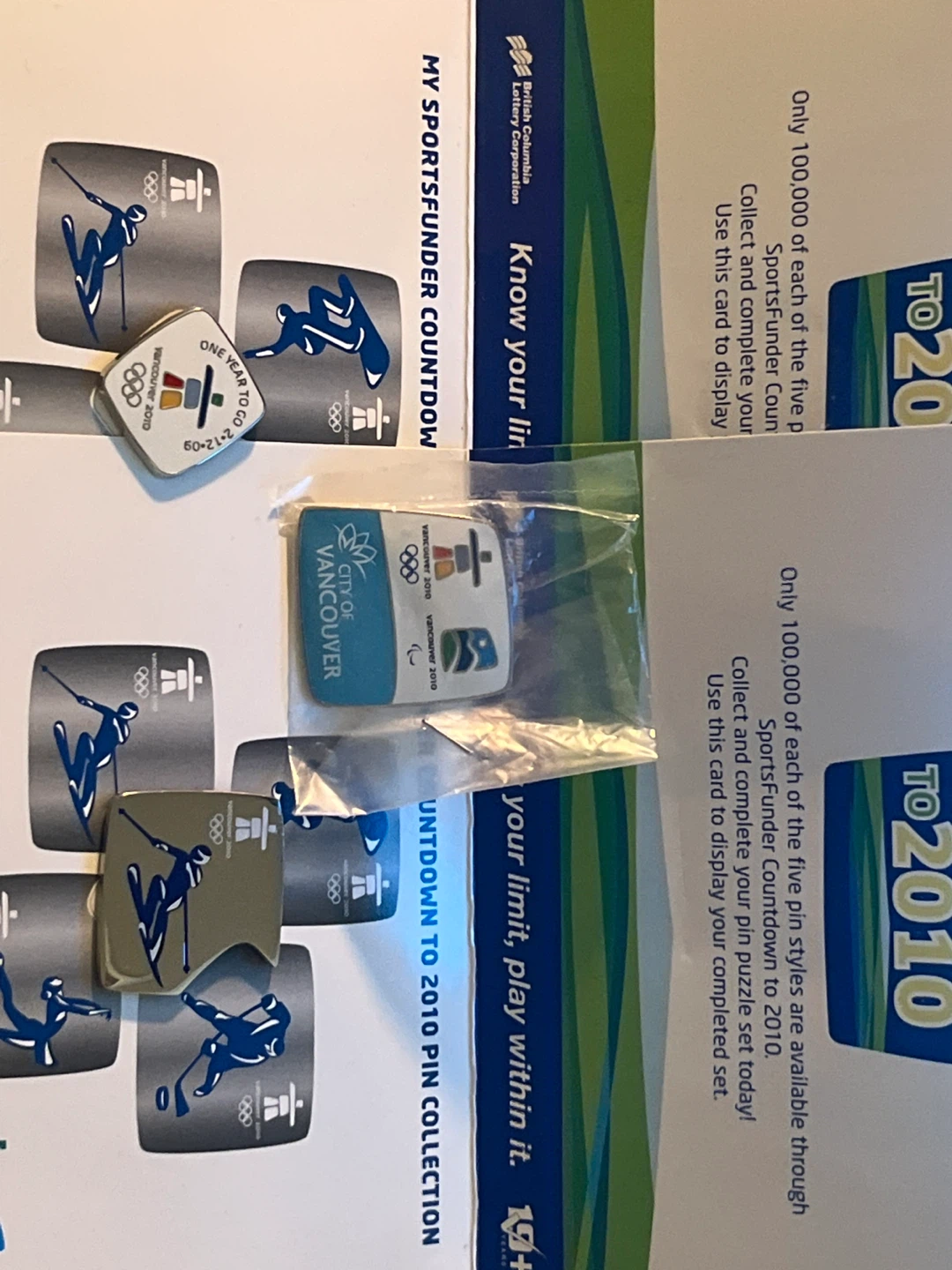 Vancouver 2010 Olympics Pins