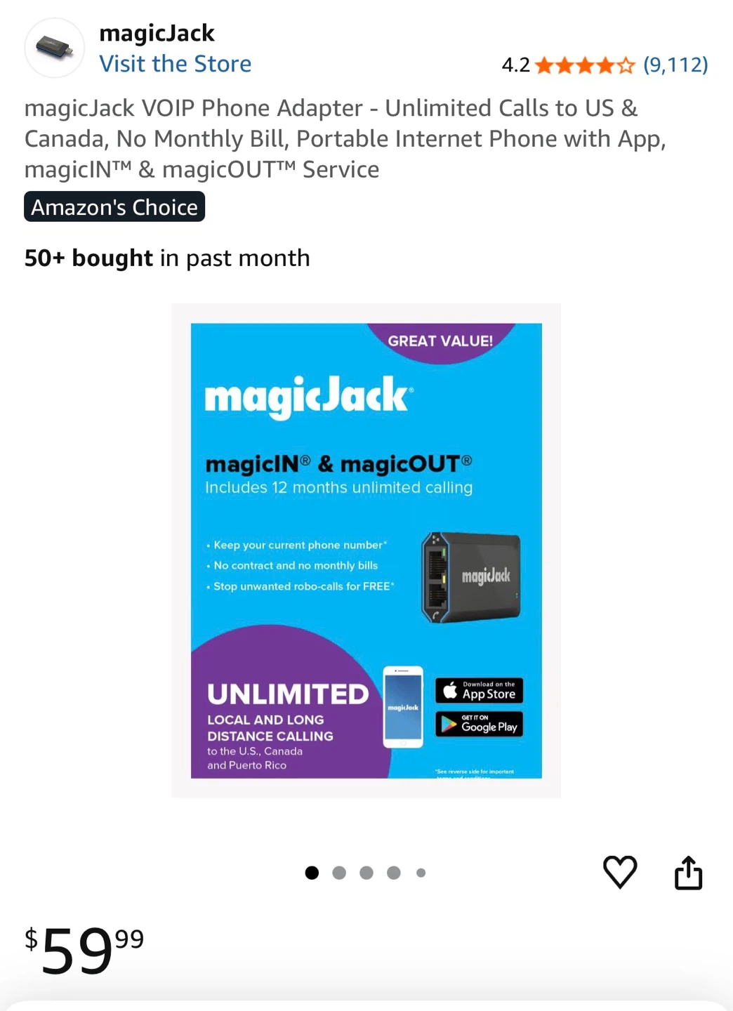 magicJack Phone Adapter - photo 2