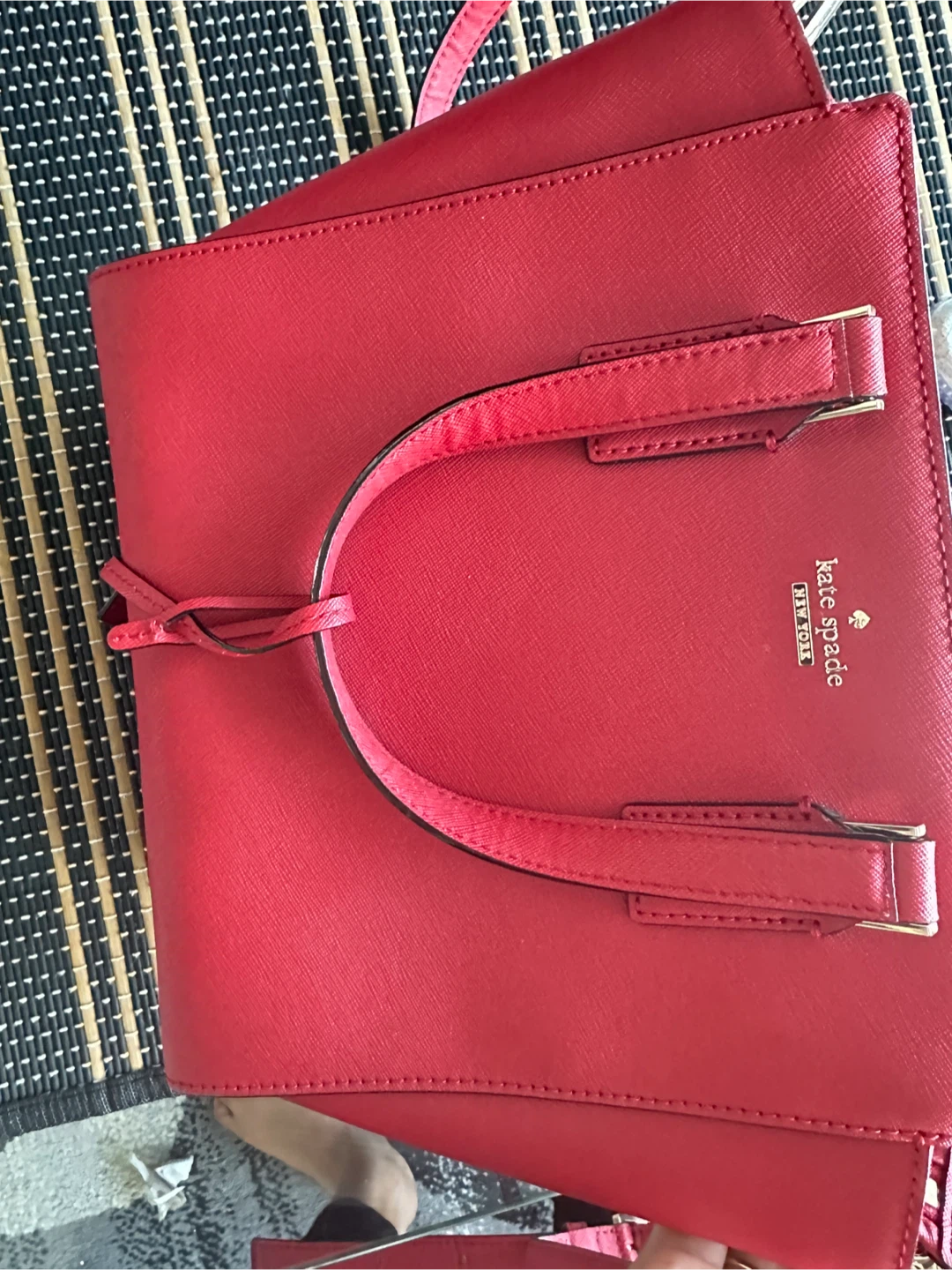 Kate Spade Red Leather Satchel - photo 5