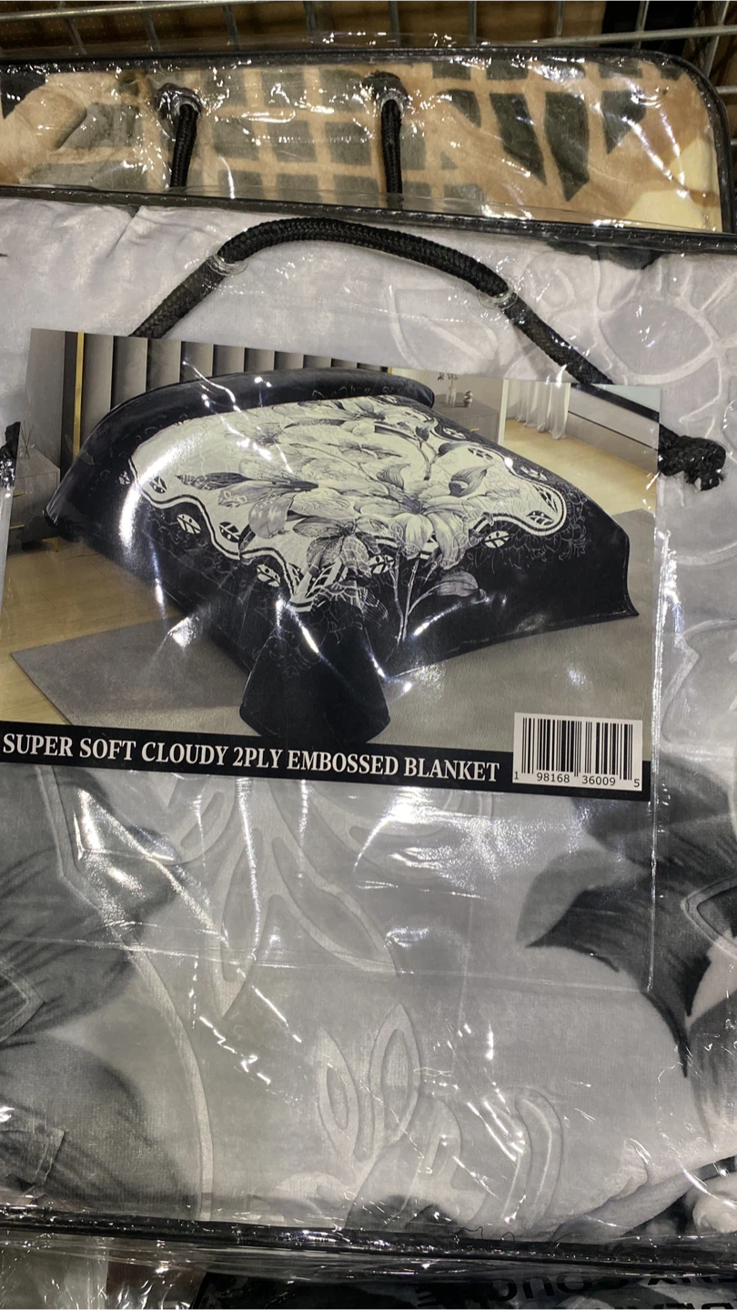 Super Soft Cloudy 2Ply Embossed Blanket