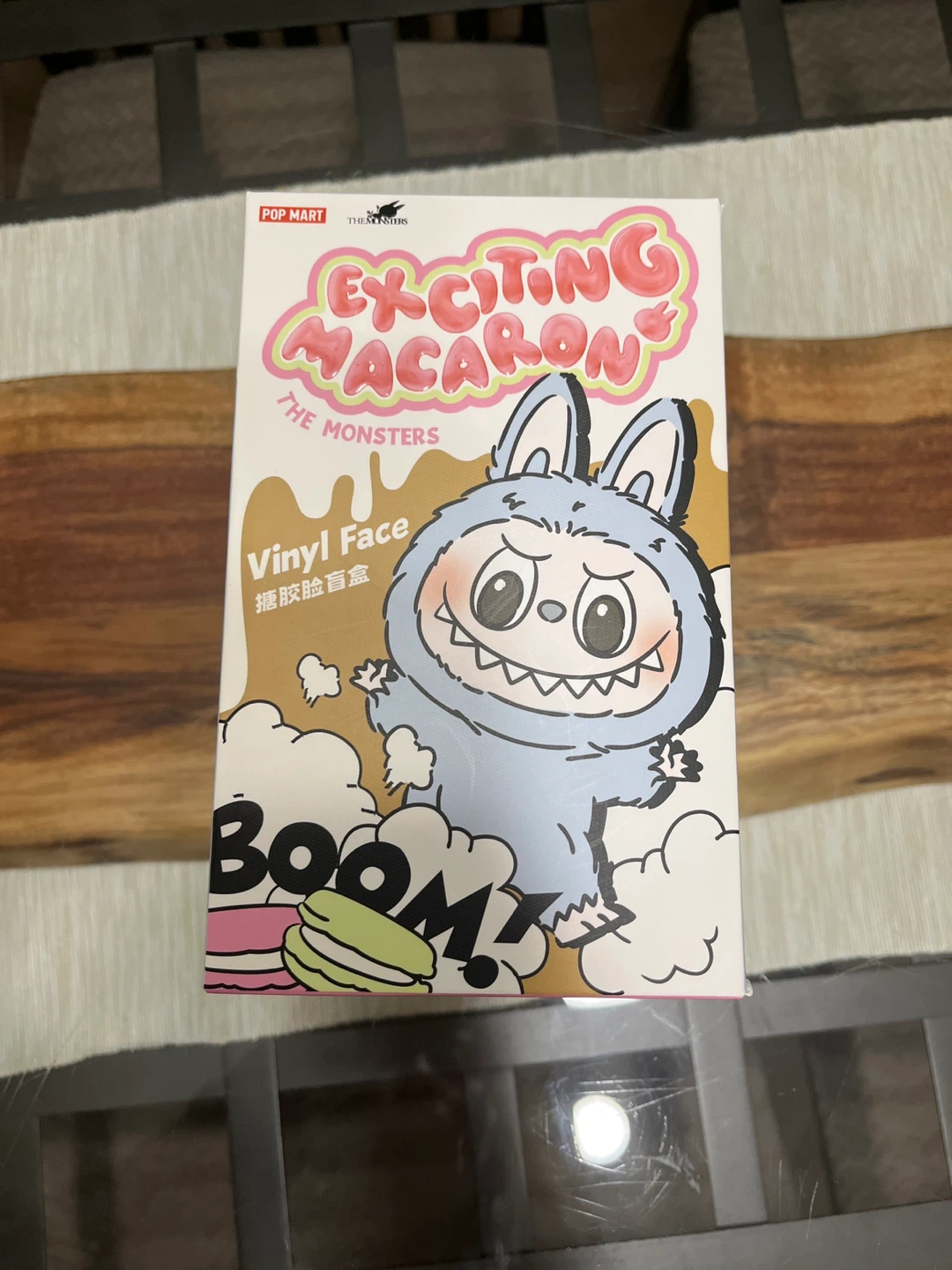 Pop Mart The Monsters Exciting Macaron Vinyl Face