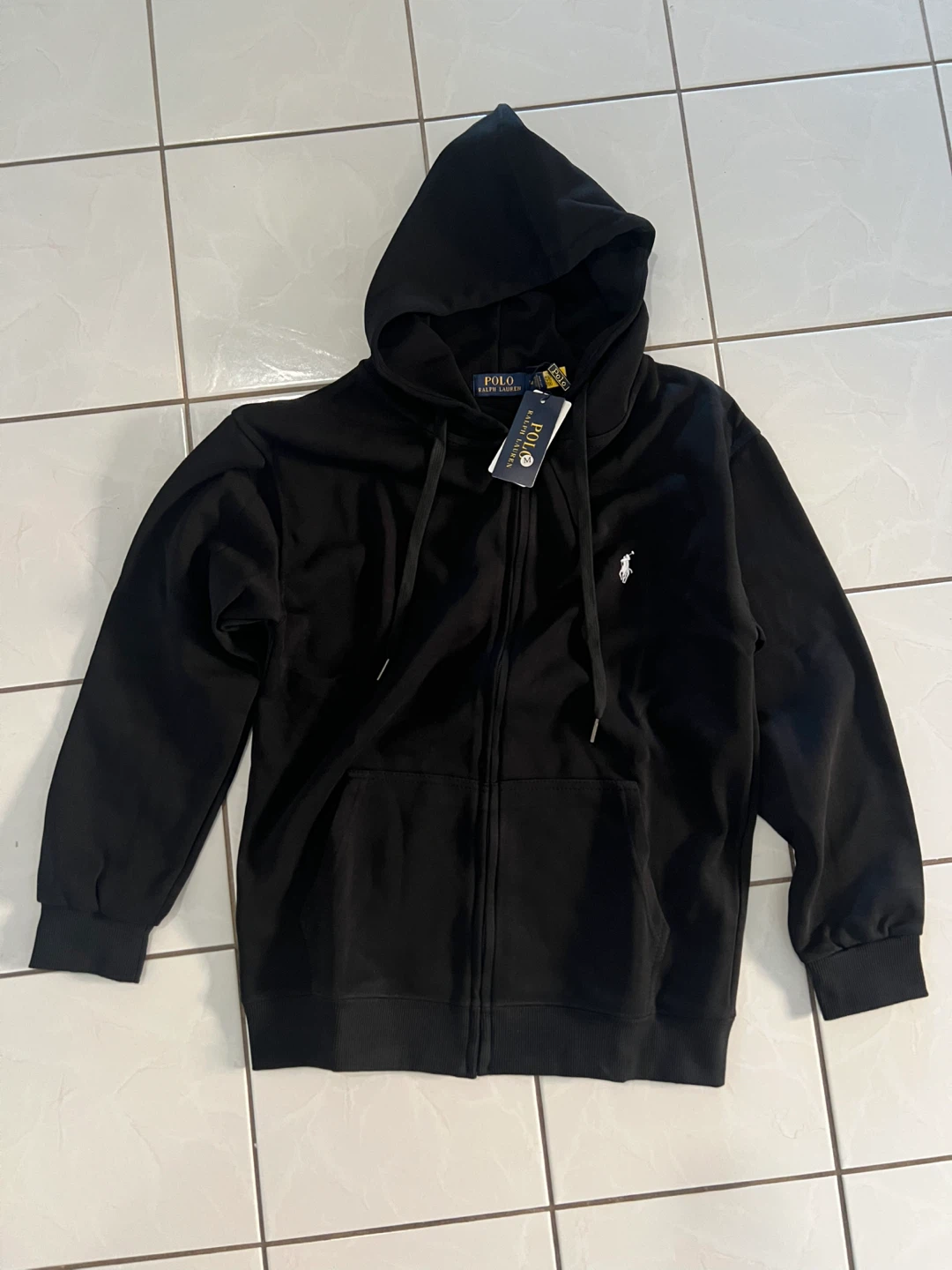 Polo Ralph Lauren Black Full Zip Hoodie - photo 2