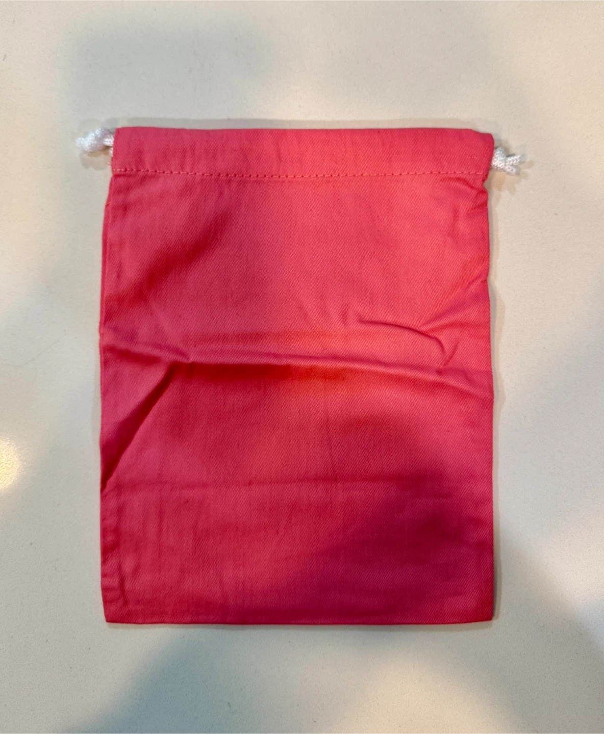 Pink Drawstring Bag with Headphone Design_NWT - photo 2