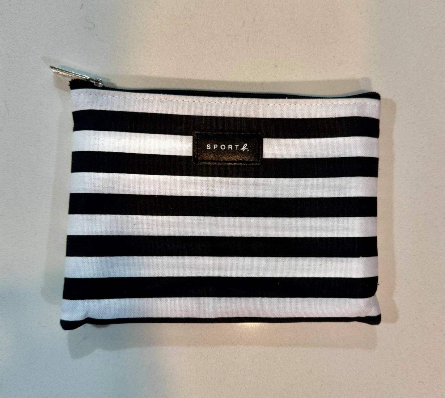 SPORT agnès b. Striped Pouch