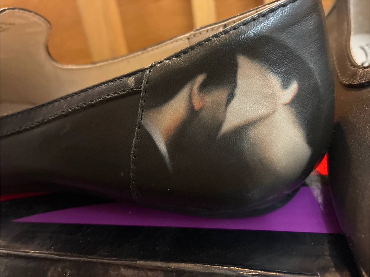 New Icon Leather Smoking Slipper Predator - Size 9.5 - photo 2