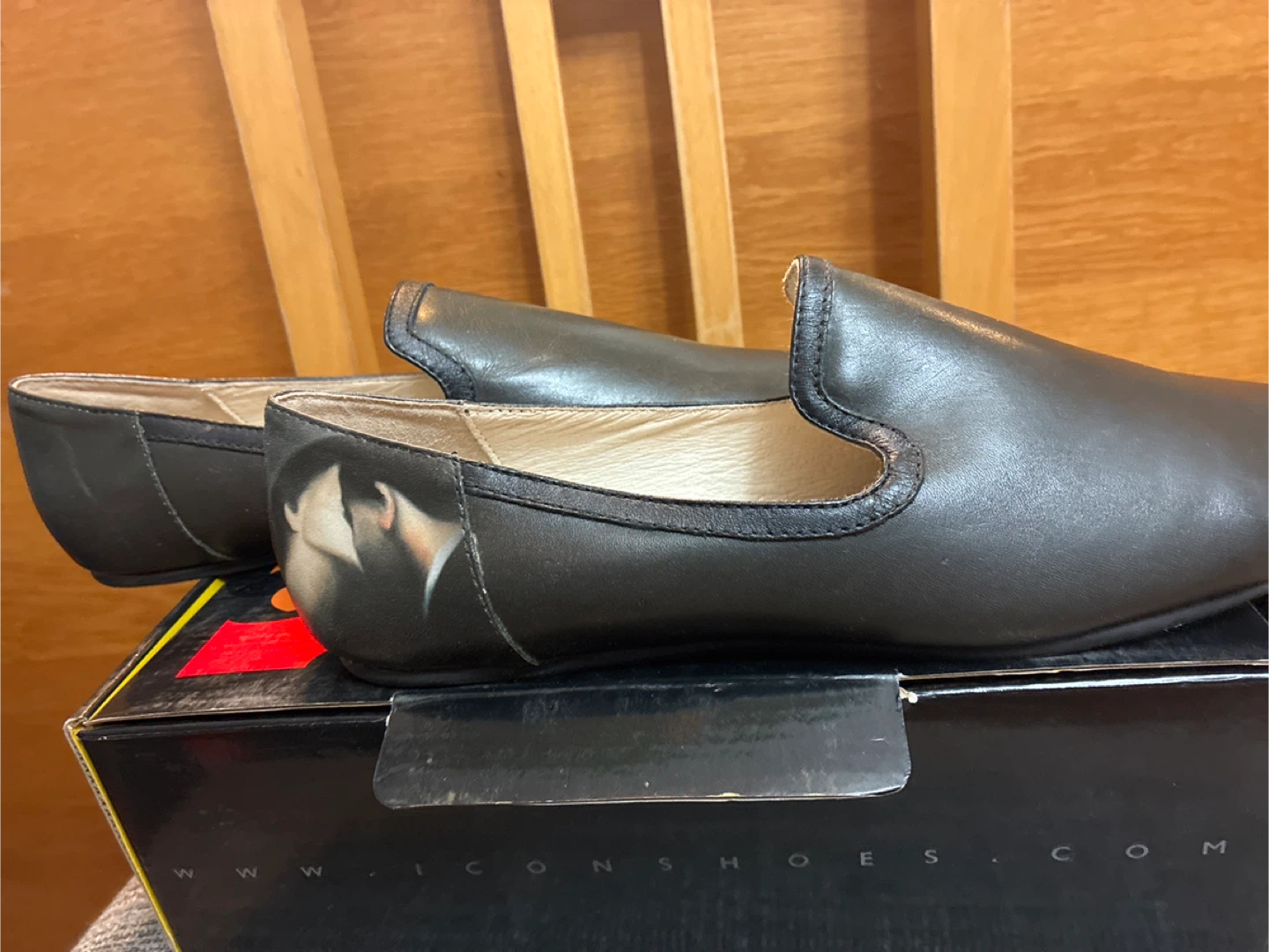 New Icon Leather Smoking Slipper Predator - Size 9.5 - photo 3