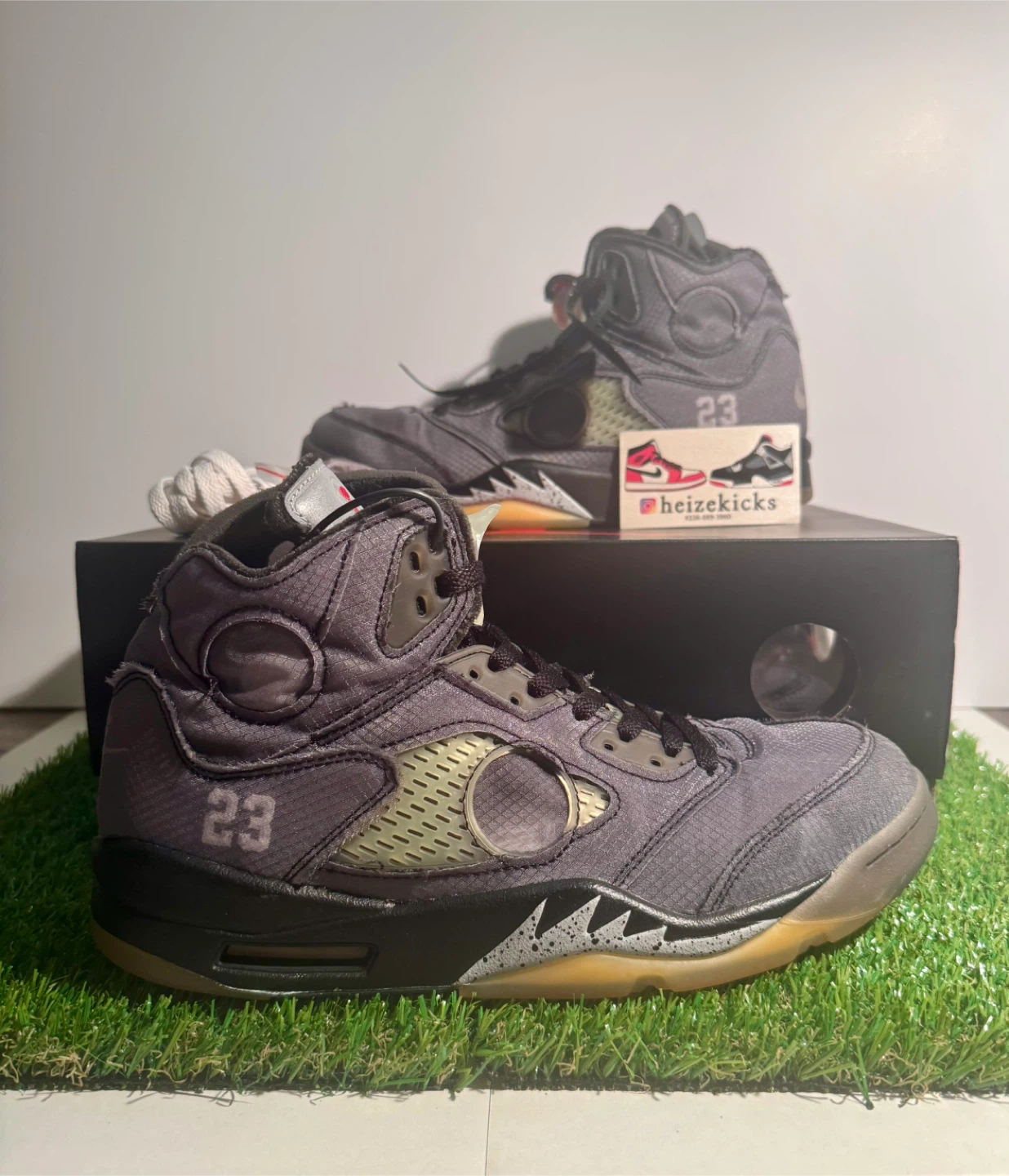 Jordan 5 Off-White Muslin size 10